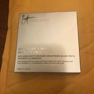 NWT-It cosmetics face disc